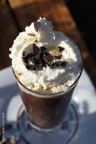 Tableau sur toile Eiskaffee