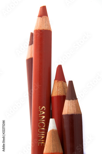 Konstfotografi crayons de couleur - Sanguines