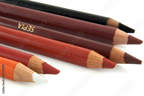 crayons de couleur - Sanguines photo