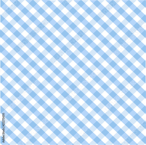 Seamless blue plaid pattern