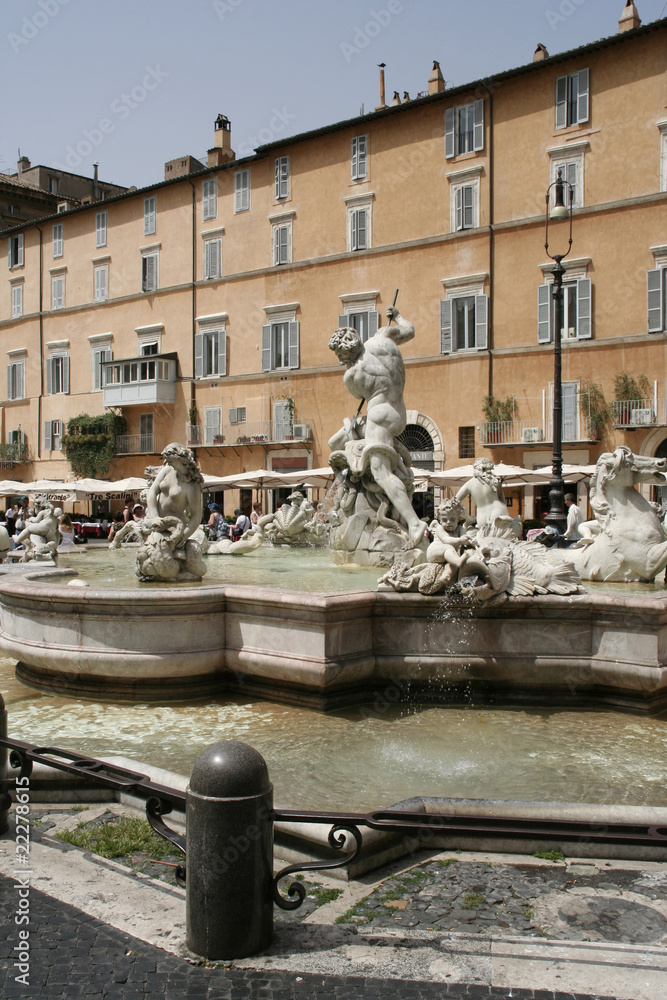 roma piazza navona fontana