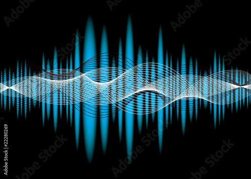 music equaliser wave