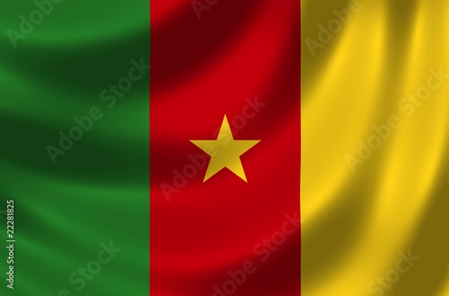 Free Download Nationalfahne von Kamerun - GFXLoad