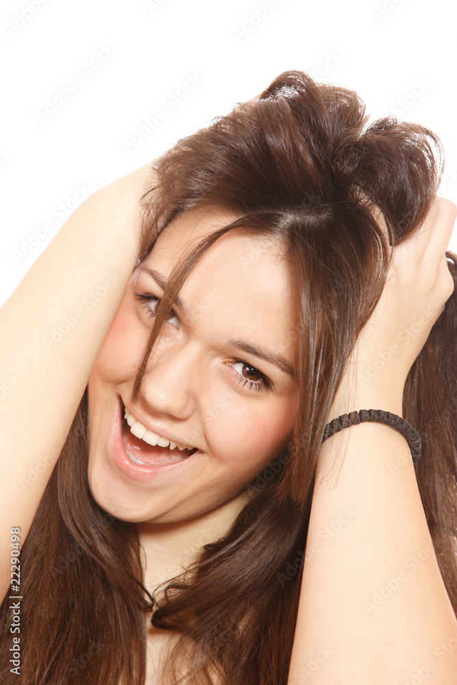 Fototapeta premium Beautiful young woman