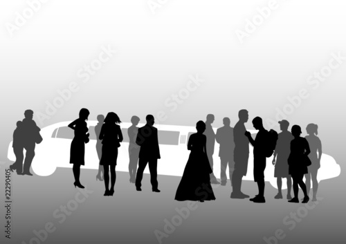 People have limousine