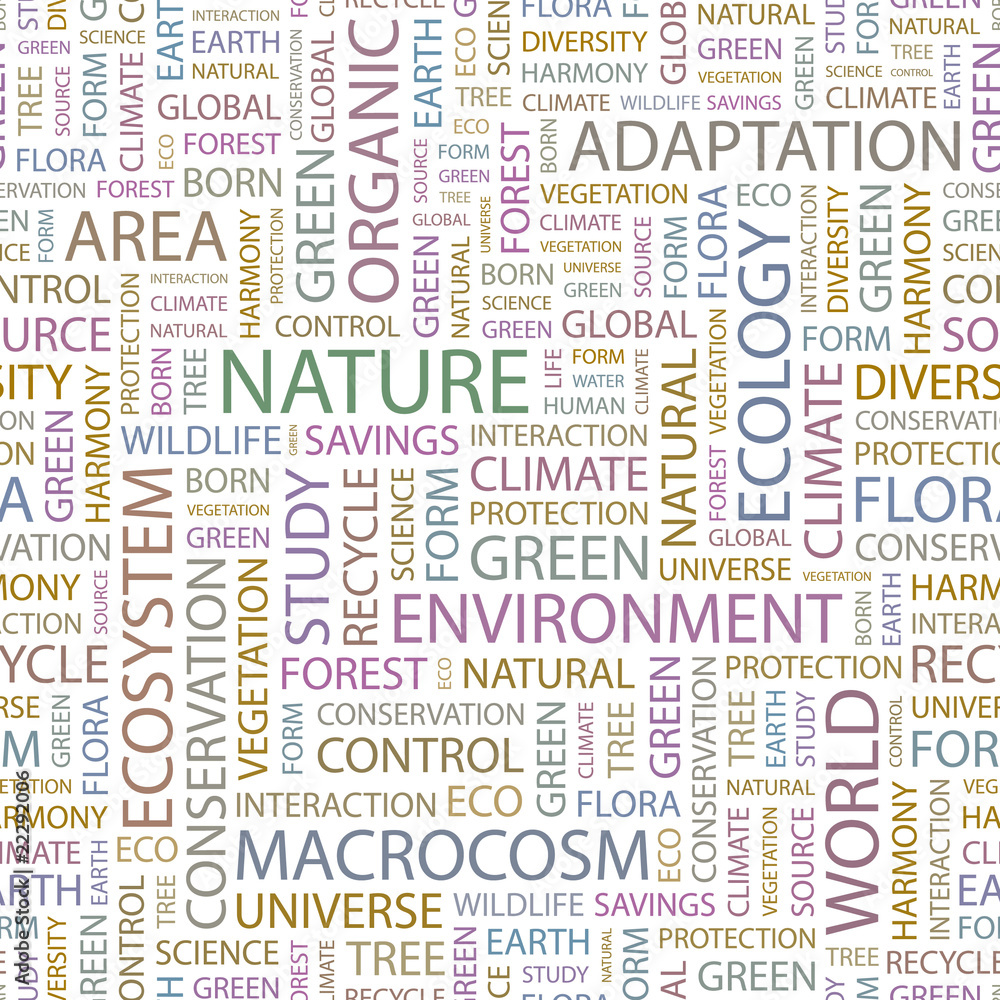 NATURE. Seamless vector background. NATURE. Seamless vector background.