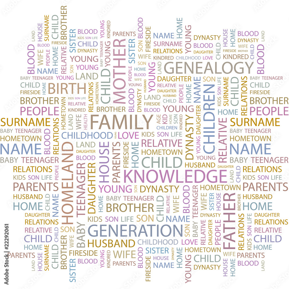 FAMILY. Wordcloud illustration. FAMILY. Wordcloud illustration.