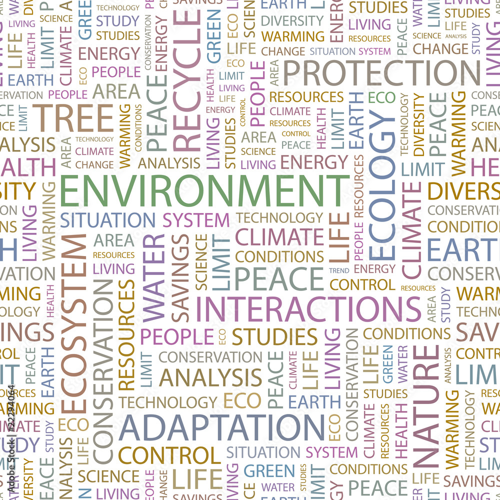 ENVIRONMENT. Seamless vector background. ENVIRONMENT. Seamless vector background.