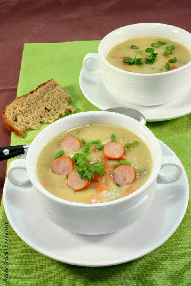 Kartoffelcremesuppe