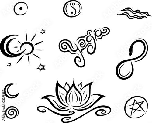 Lotus, Lotusblüte, Wellness, Meditation, Yoga, Set