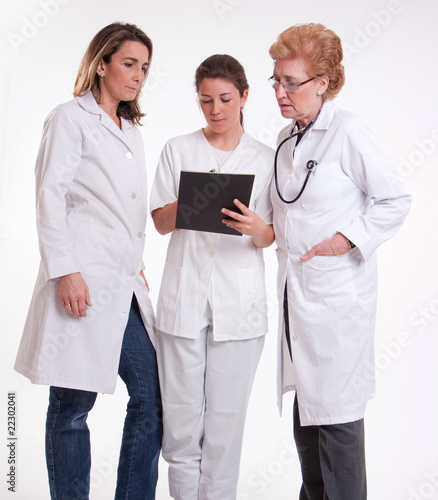 Medical team at work