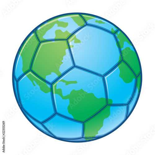 Planet Earth World Cup Soccer Ball