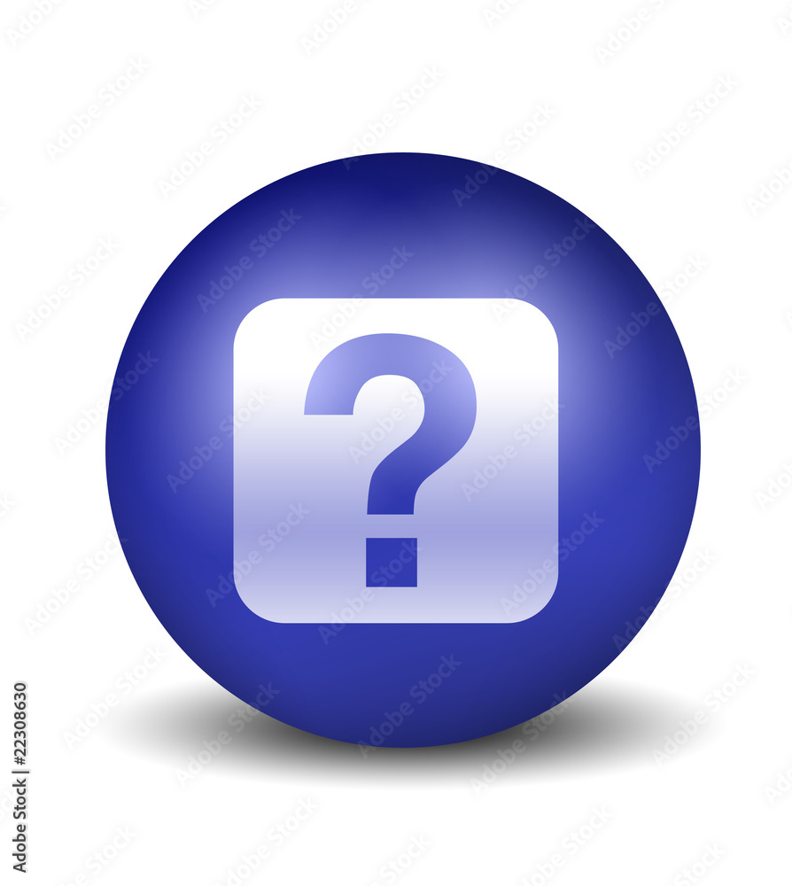 Question - blue Question - blue
