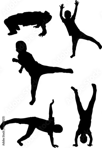 Kinder Silhouette