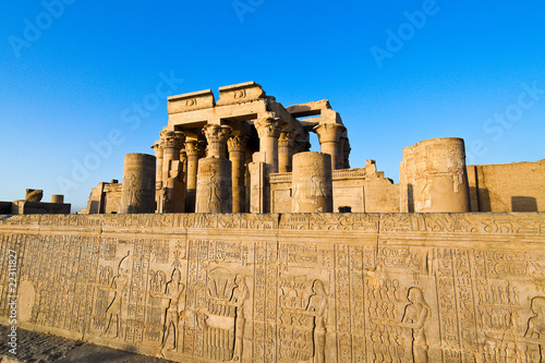 Ägypten, Kom Ombo, Tempel photo