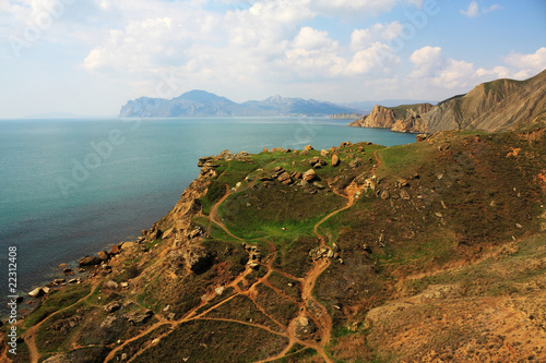 Rocky coast. Photo 9277 .