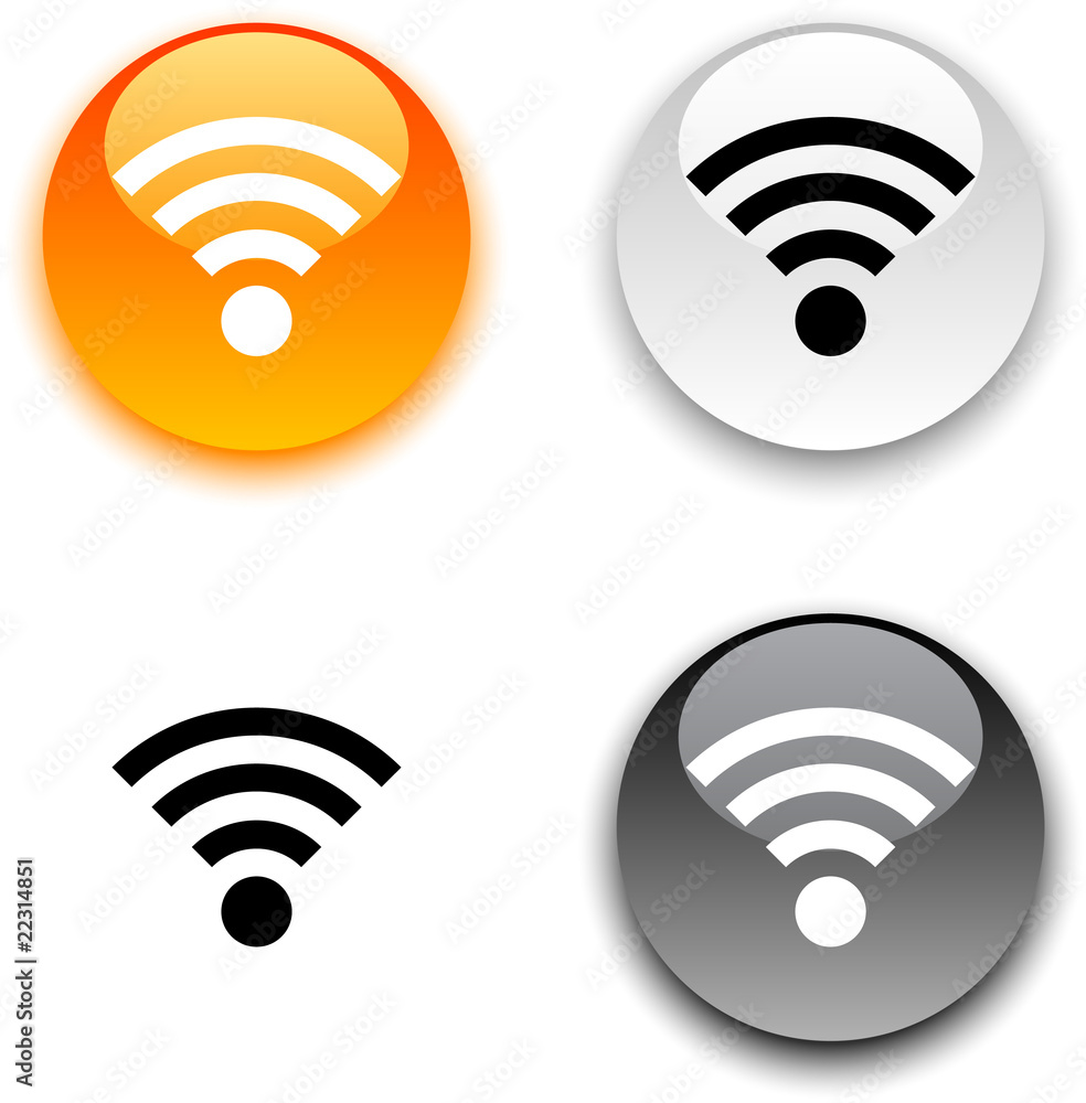 Rss button. Rss button.