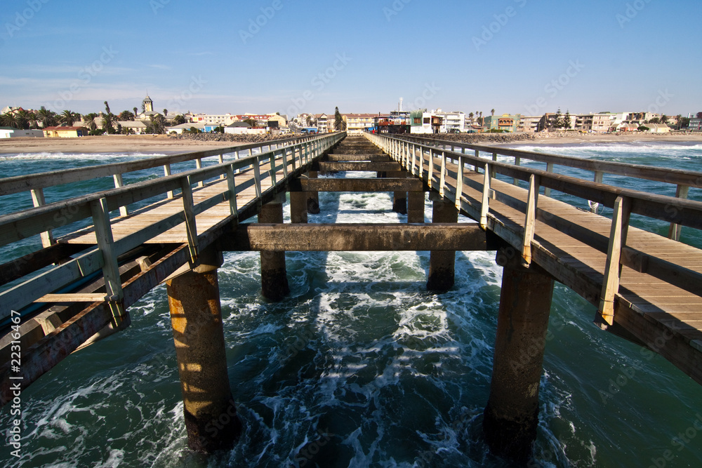 sea bridge in swakopmund
