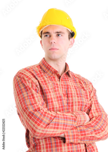 Portrait of worker