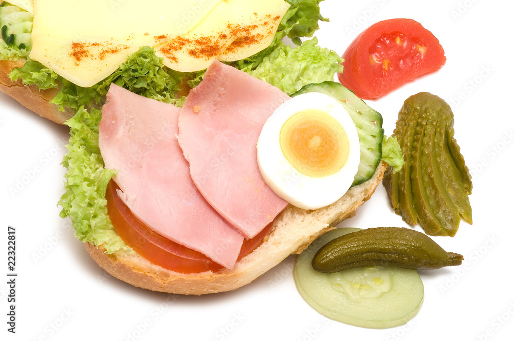 Schinkenbrötchen Schinkenbrötchen