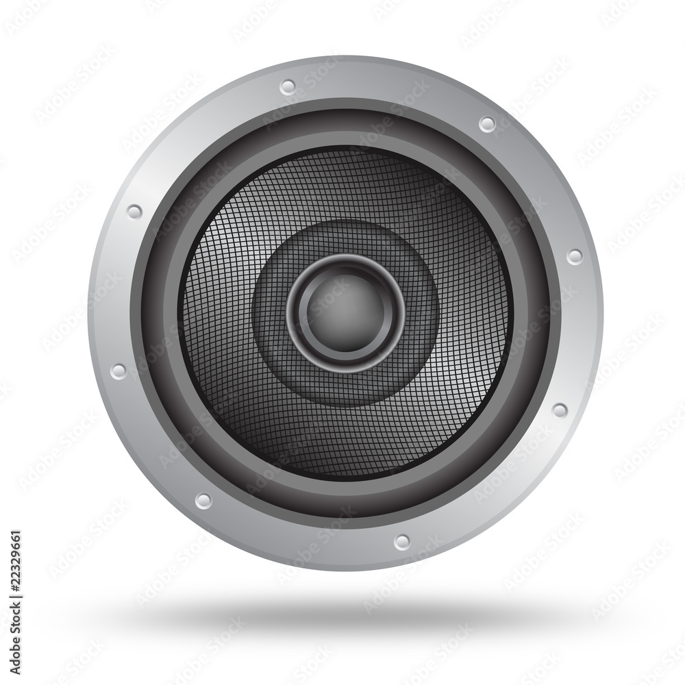 Lautsprecher - Musik - Sound Stock-Illustration | Adobe Stock