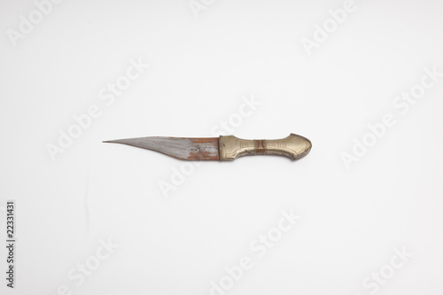 Old dagger with holster