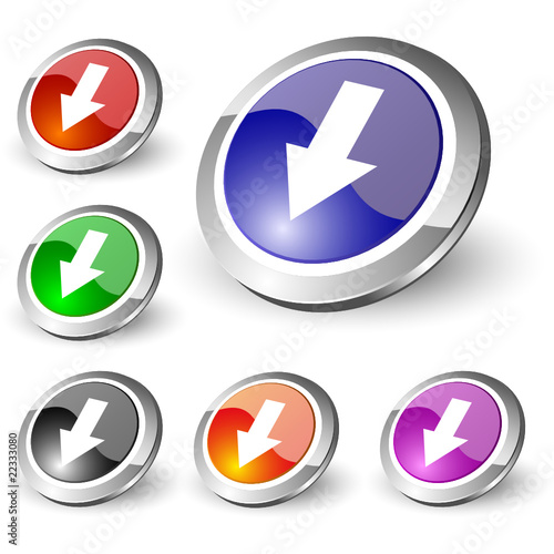 Free Download Download Button - GFXLoad