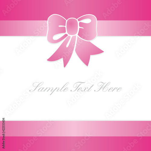 tarjeta de regalo rosa