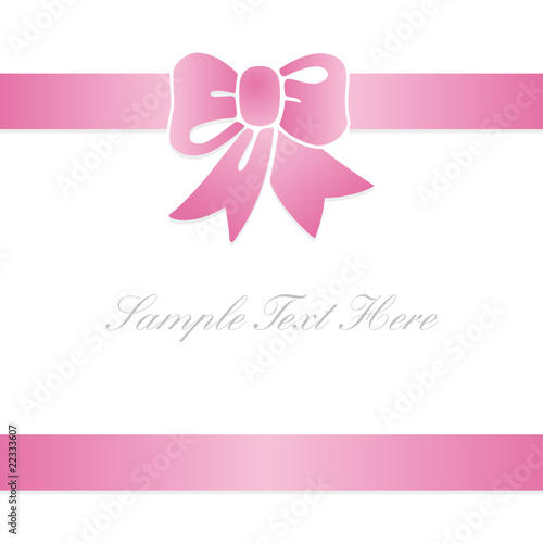 tarjeta de regalo rosa