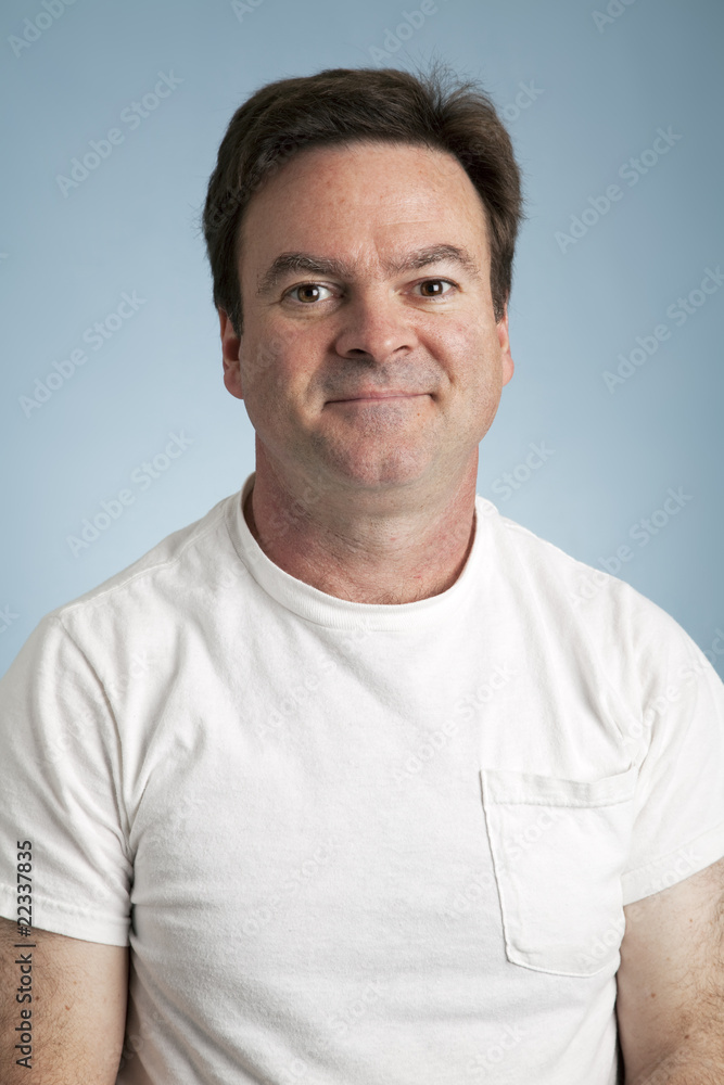 Average Man Portrait Average Man Portrait
