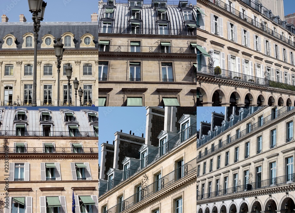 Fototapeta premium Immeubles bourgeois