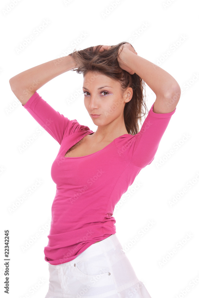 Beautiful young woman Beautiful young woman