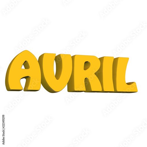 Avril, Mois de