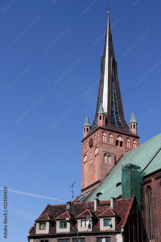 Stettin, Turm der Jakobikirche