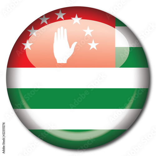 Chapa bandera Abjasia photo
