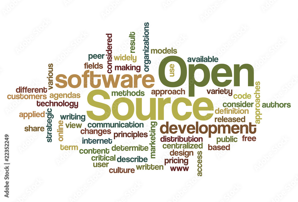 Open Source - Word Cloud