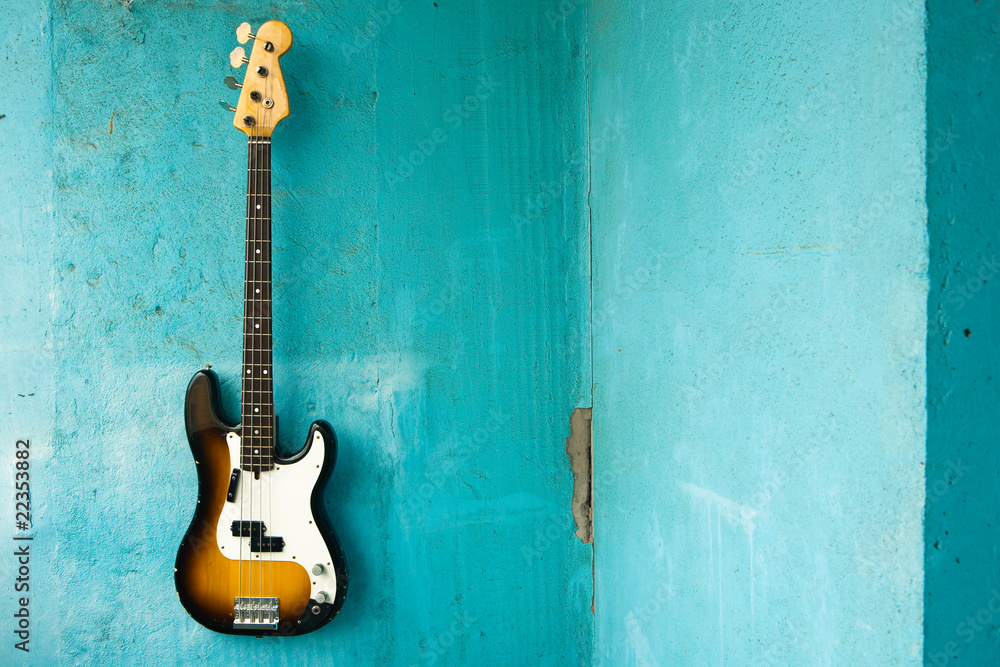 Naklejka premium Guitar