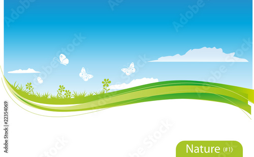 nature - strip green - (#1)