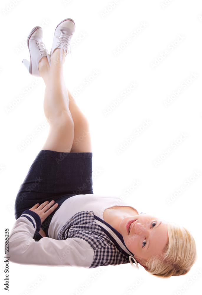 Naklejka premium Pin Up Girl 069