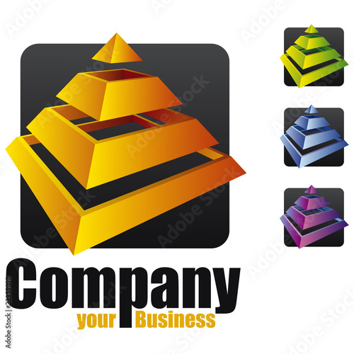 logo 009 - pyramide - logotype