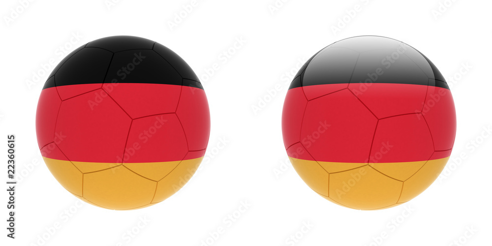 Naklejka premium German football.