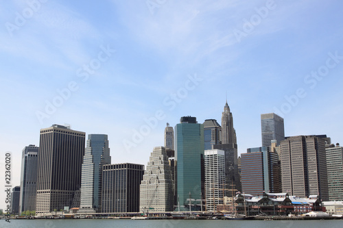 Manhattan Skyline  New York City