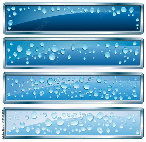 aqua banners