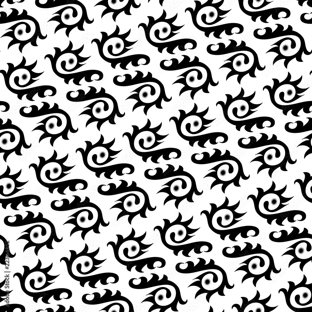 Seamless ornament pattern Seamless ornament pattern