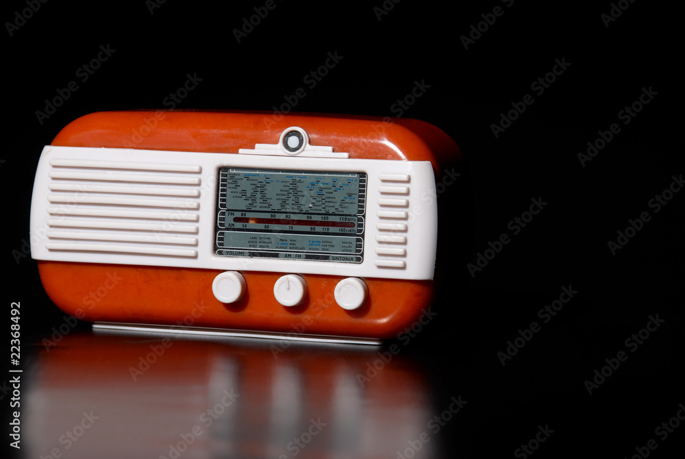 Fototapeta premium Vintage radio