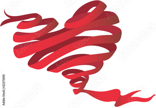 heart and ribbon