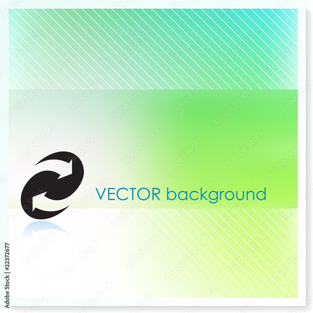 Fototapeta premium Abstract Shape on Vector Background