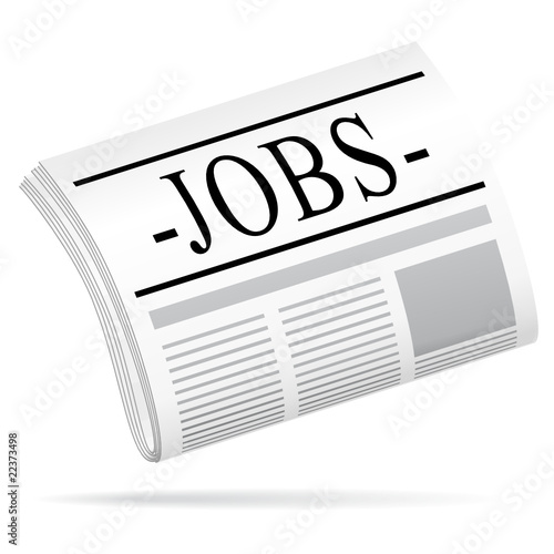 Jobs advertisement newspaper