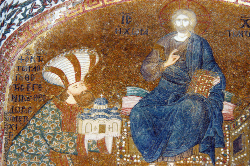 Photography Mosaic of Theodore Metochites, Chora, Istanbul