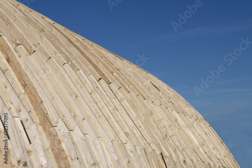 Holzschalung für Brückenbau